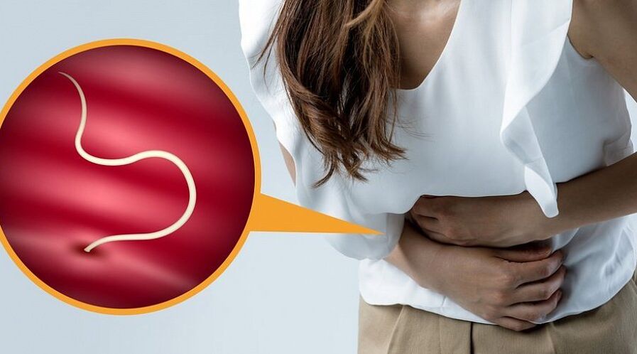 Inimkeha nakatumine helmintidega